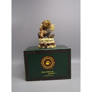 Boyds Bears & Friends Angelica The Guardian Bearstone Figurine in‎ Box